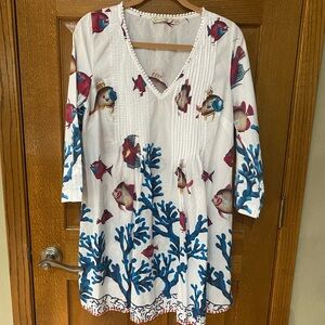 Soft Surroundings Swim Coverup Size Small